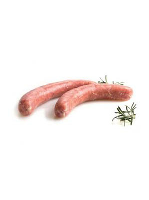 Saucisse de poulet +/- 400gr