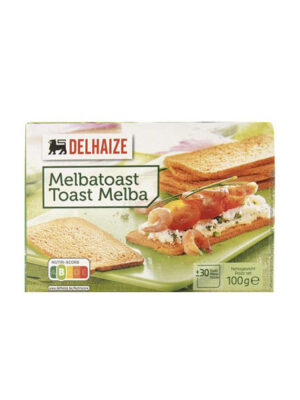 100Gr Melba Toast Rectangulaire